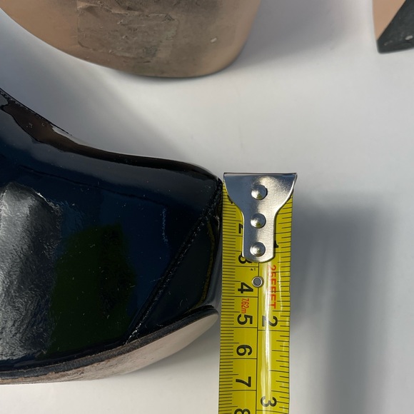 Vivienne Westwood BLACK PATENT LEATHER ELEVATED COURT SHOES IT37 - Picture 12 of 16